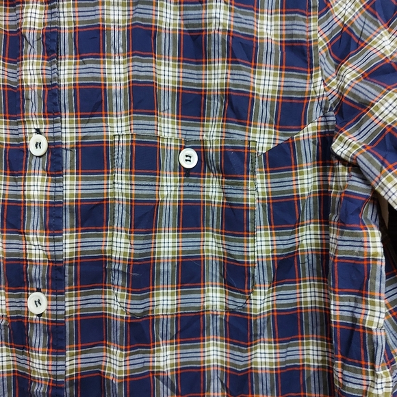 A.P.C. Atelier Production Creation Plaid Button Front shirt - Picture 5 of 7
